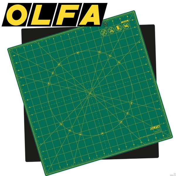 BASE DE CORTE OLFA ROTATIVA 30CM DEHP FREE VERDE - Image 2
